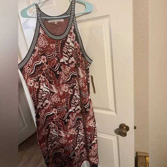 Rachel Roy Curvy Collection Red Sweater Dress Sz 2X - Picture 4 of 12